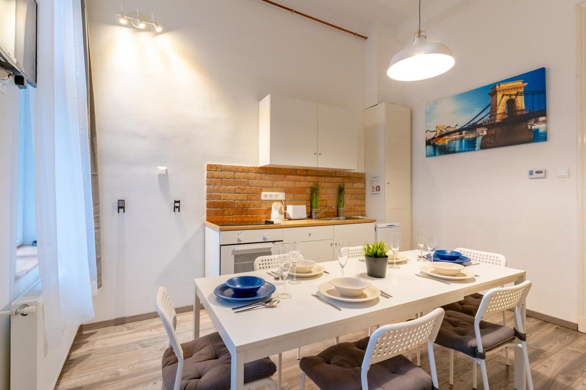 Wave - 3 Bedroom Apt In Center Budapest Exteriör bild